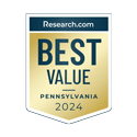Research.com Best Value Pennsylvania 2024 badge