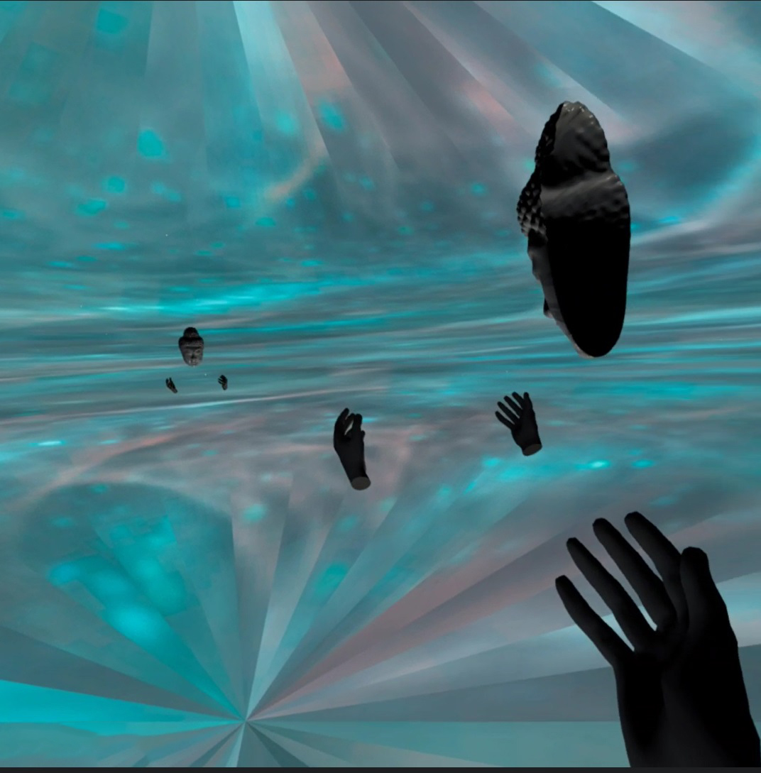 Image: Still from VR environment, Reality's Fugue: Virtual Reality Meets Art & Philosophy
courtesy of Patrick Nugent


