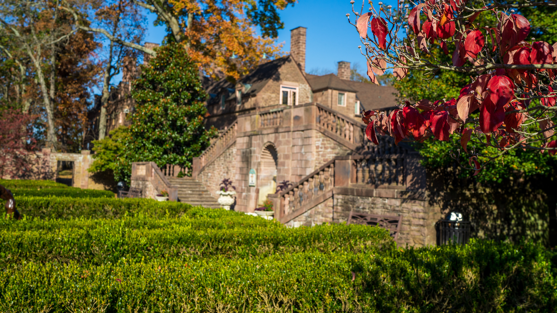 Garden staircase