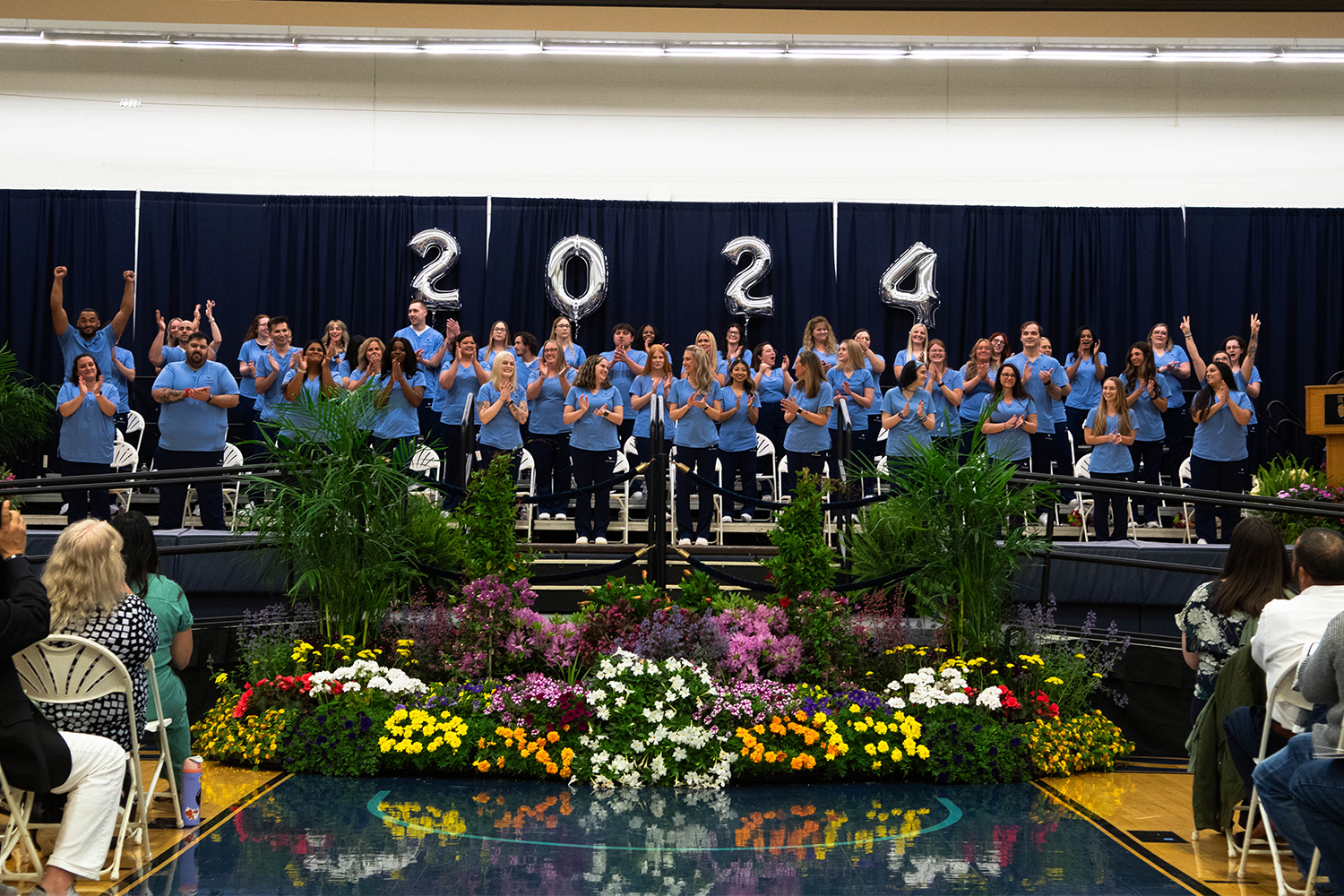 Nursing pinning ceremony